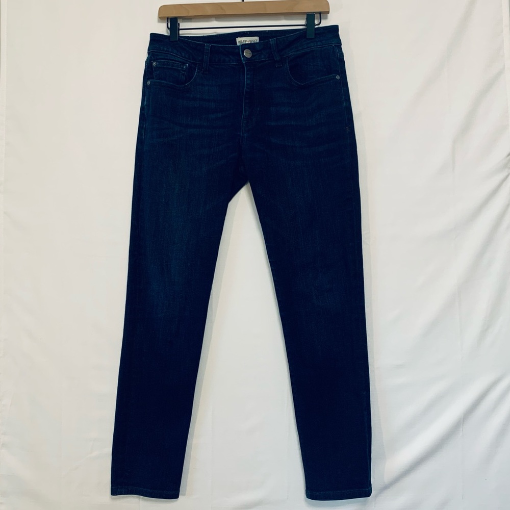 WARP + WEFT Luxsculpt Dark Wash Skinny Jeans Size 29 x 28